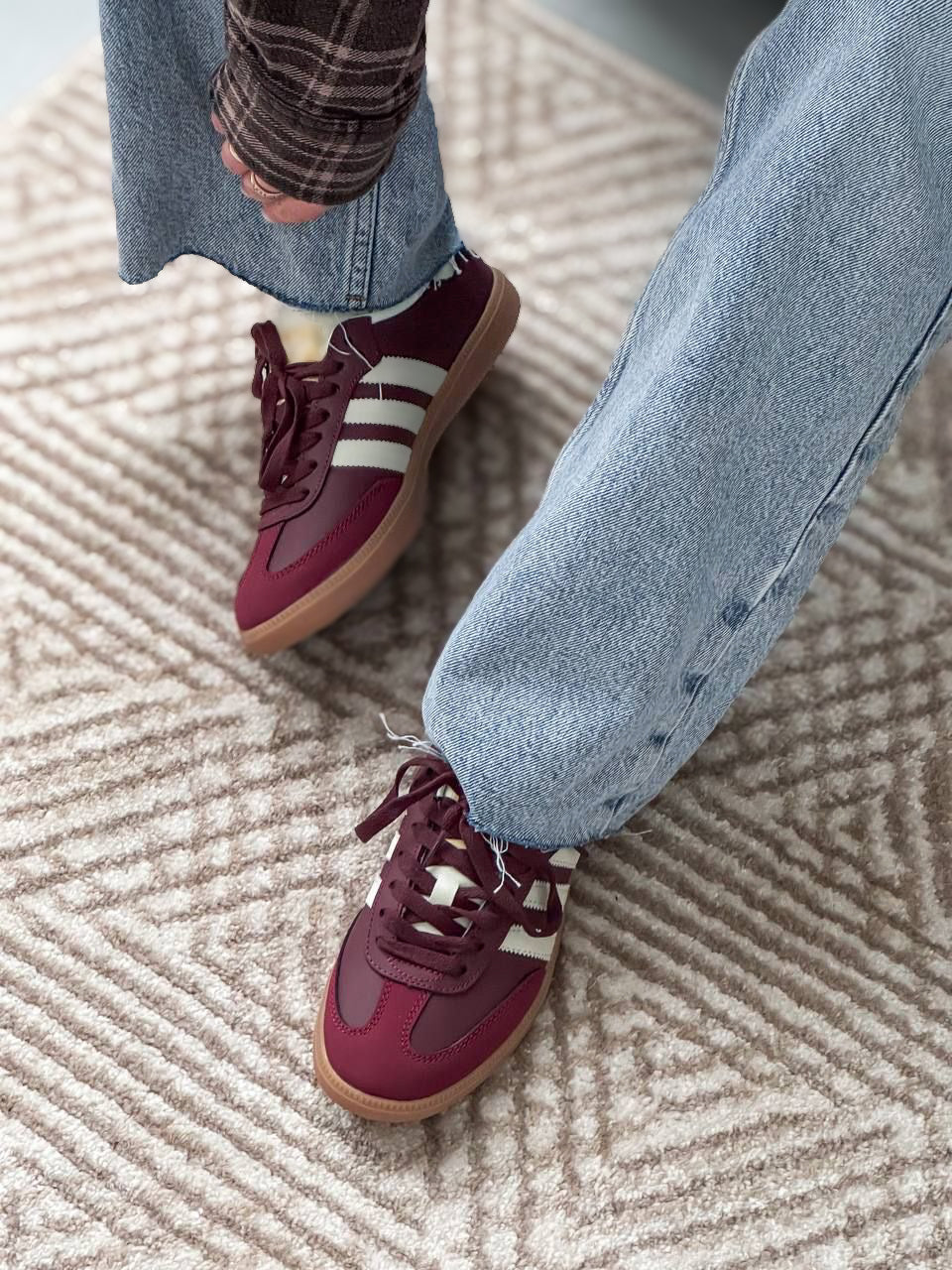 Samba Maroon Burgundy